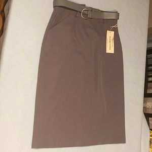 Grey skirt acrylic